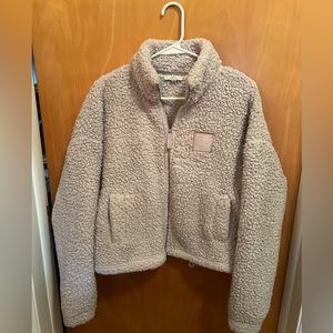 Ivory Ella Sherpa Jacket